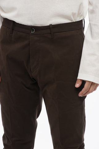 Cotton Stretch EASY Chinos Pants with Flap Pockets