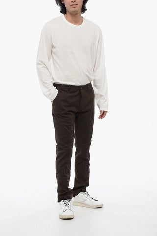 Cotton Stretch EASY Chinos Pants with Flap Pockets