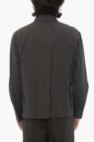 Oversized Fit Shirt with Double Breast Pockets