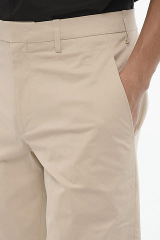 Pantaloni Chino Slim Fit in Tinta Unita