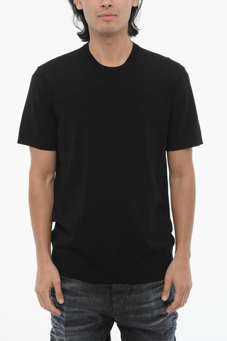 Technical Fabric Slim Fit Crew-neck T-Shirt