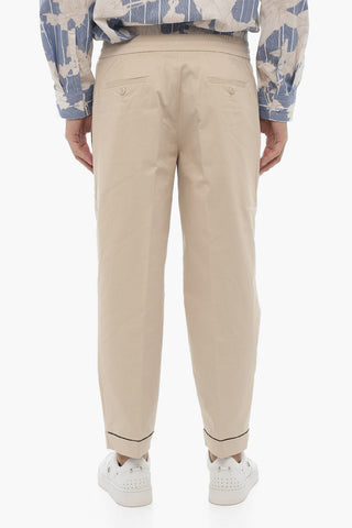 Slim-Fit-Hose REM Mit Niedriger Taille Und Elastischem Bund