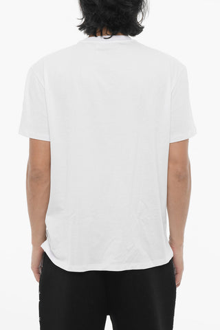 Set of 2 Solid Color Crew-neck T-Shirt