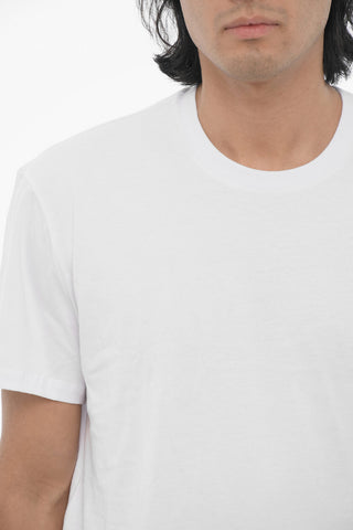 Set of 2 Solid Color Crew-neck T-Shirt