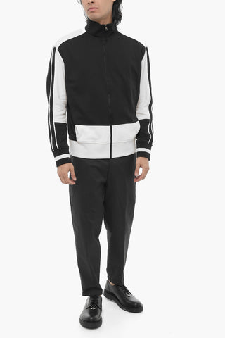 Zweifarbiges Sweatshirt SPORT MODERNIST mit Reißverschluss