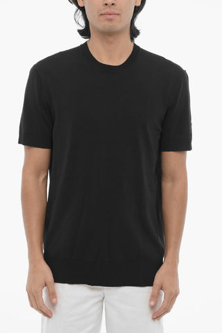 Technical Fabric Slim Fit Crew-neck T-Shirt