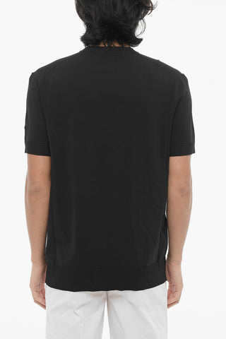 Technical Fabric Slim Fit Crew-neck T-Shirt