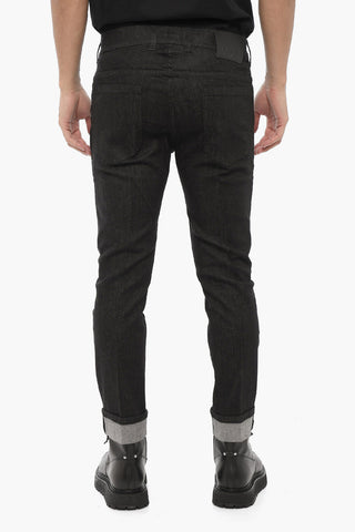 Cuffed Hem Regular Fit Jeans