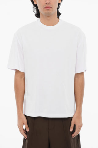 Crew-Neck T-Shirt BACK JOKE Slim Fit Dropped Shoulder
