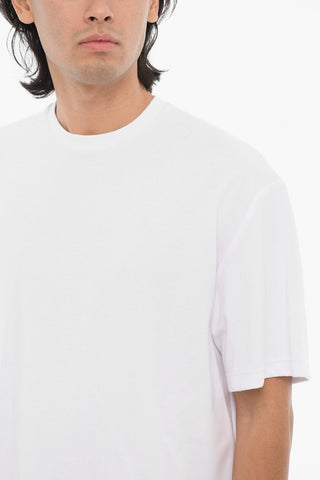 Crew-Neck T-Shirt BACK JOKE Slim Fit Dropped Shoulder