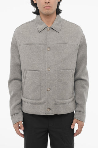 Neoprene Boxy Fit JEAN Jacket