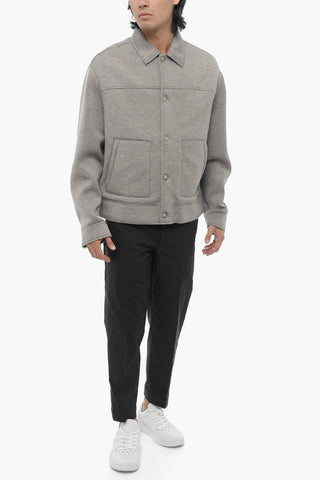 Neoprene Boxy Fit JEAN Jacket