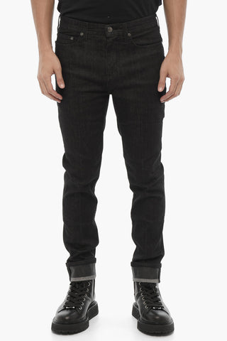 Cuffed Hem Regular Fit Jeans
