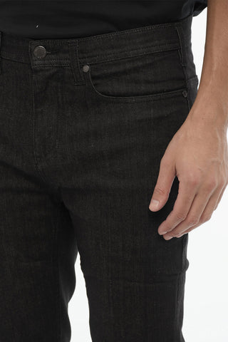 Cuffed Hem Regular Fit Jeans