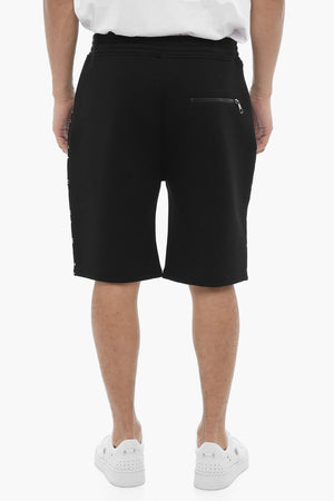 Bermuda MODERNIST in Neoprene con Dettagli Motivo Bandana