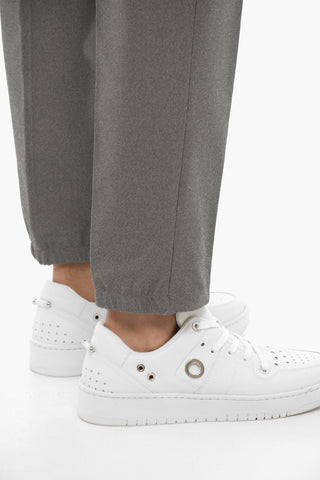 Regular Fit Slim Fit Pants with Belt Loops