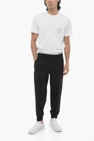 Low Waisted Slim Fit JACK Pants with Cuffs
