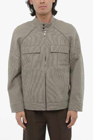 Giubbotto BARACUTA Boxy Fit con Chiusura Zip