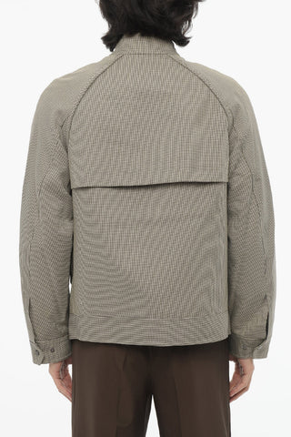 Giubbotto BARACUTA Boxy Fit con Chiusura Zip