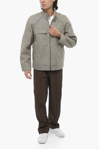 Giubbotto BARACUTA Boxy Fit con Chiusura Zip