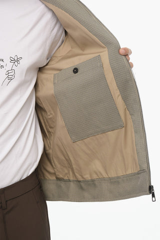 Giubbotto BARACUTA Boxy Fit con Chiusura Zip