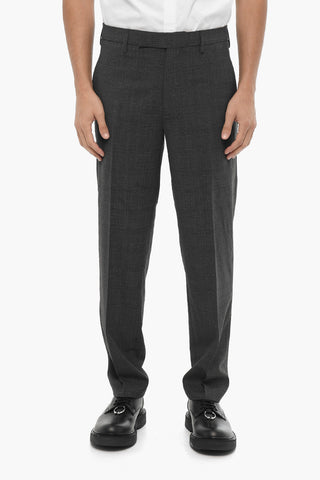 Kariert Slim-Fit-Hose Districk