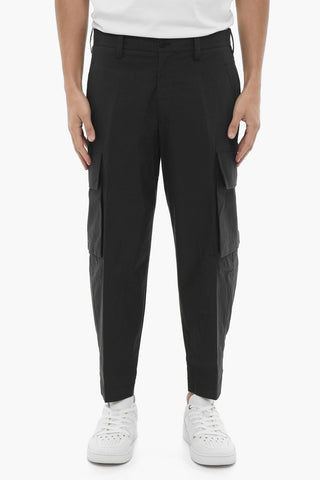 Loose Fit Cargo Pants with Belt Loops