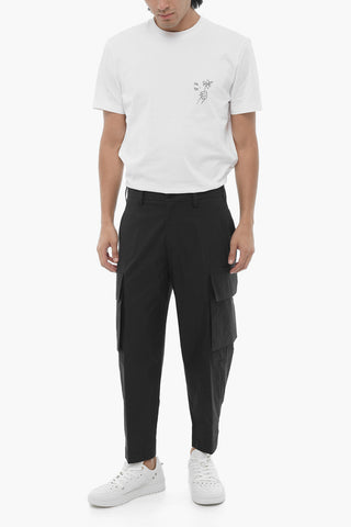 Loose Fit Cargo Pants with Belt Loops