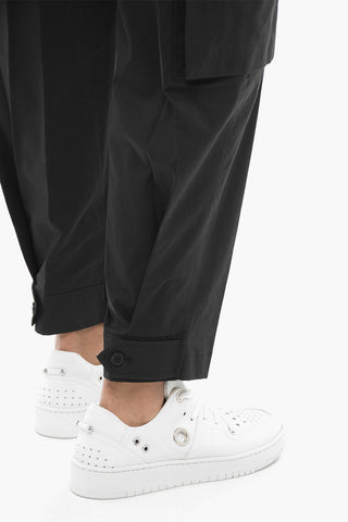 Loose Fit Cargo Pants with Belt Loops