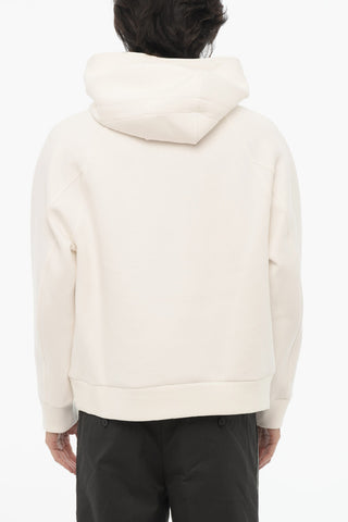 Felpa Hoodie Easy Fit con Tasca a Toppa