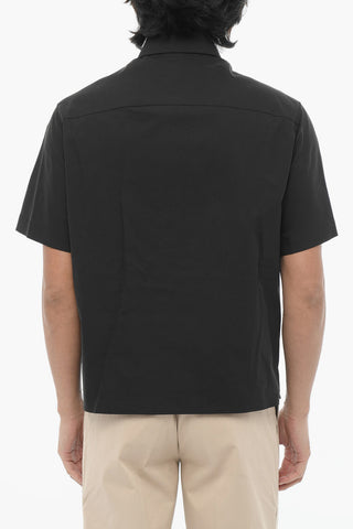 Camicia Loose Fit a Maniche Corte