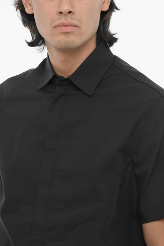Camicia Loose Fit a Maniche Corte