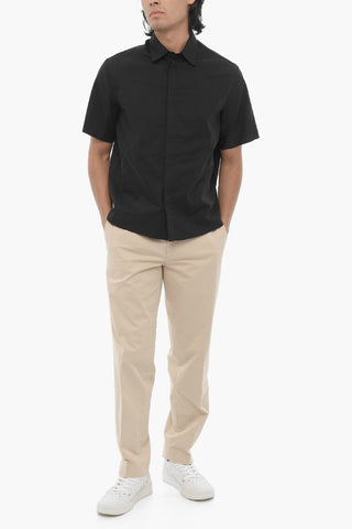 Camicia Loose Fit a Maniche Corte