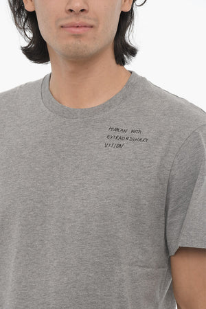 Crew-Neck T-Shirt HUMAN WITH EXTRAORDINARY VISION Slim Fit