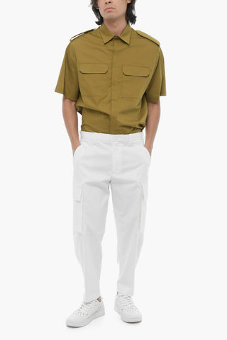 Pantaloni Cargo Loose Fit con Passanti