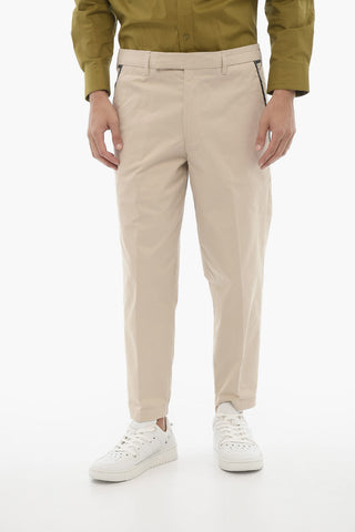 Slim Fit Hose mit regulärer Taille und Gürtelschlaufen