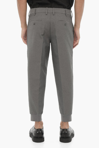 Low Waisted Slim Fit JACK Pants with Cuffs