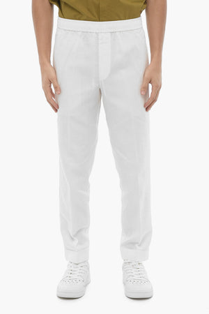 Slim-Fit Trousers REM with Elastic Waist