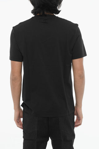 Rundhals-T-Shirt I SEE YOU Slim Fit aus Baumwolle