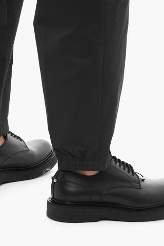 Slim Fit Hose mit regulärer Taille und Gürtelschlaufen