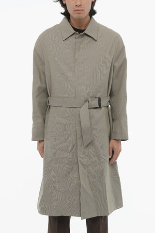 Embroidered RAINMAC Coat with Belt