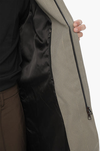 Embroidered RAINMAC Coat with Belt