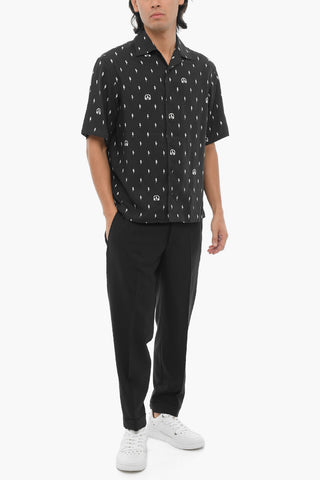 All-Over Printed Bowling Shirt