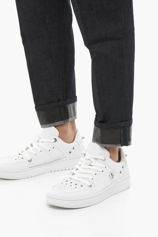 Jeans Regular Fit ad Orlo con Risvolto