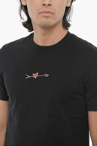 Slim Fit CUPID Crew-neck T-Shirt