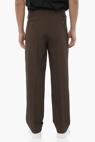 Pantaloni Slim Fit In tessuto Tecnico