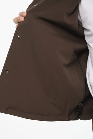 Overshirt Boxy Fit con Bottoni Automatici