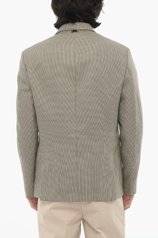 Slim Fit Unlined Jacket with Patch Pockets
