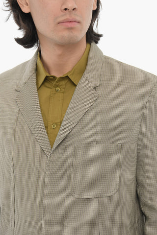 Slim Fit Unlined Jacket with Patch Pockets