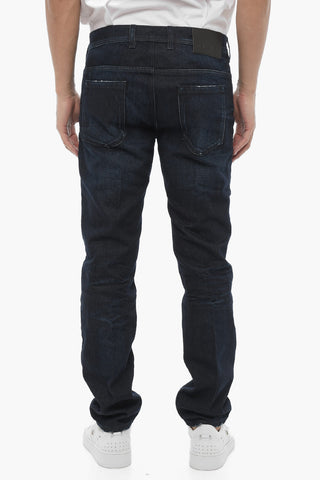 Vintage Effect Skinny Fit Jeans